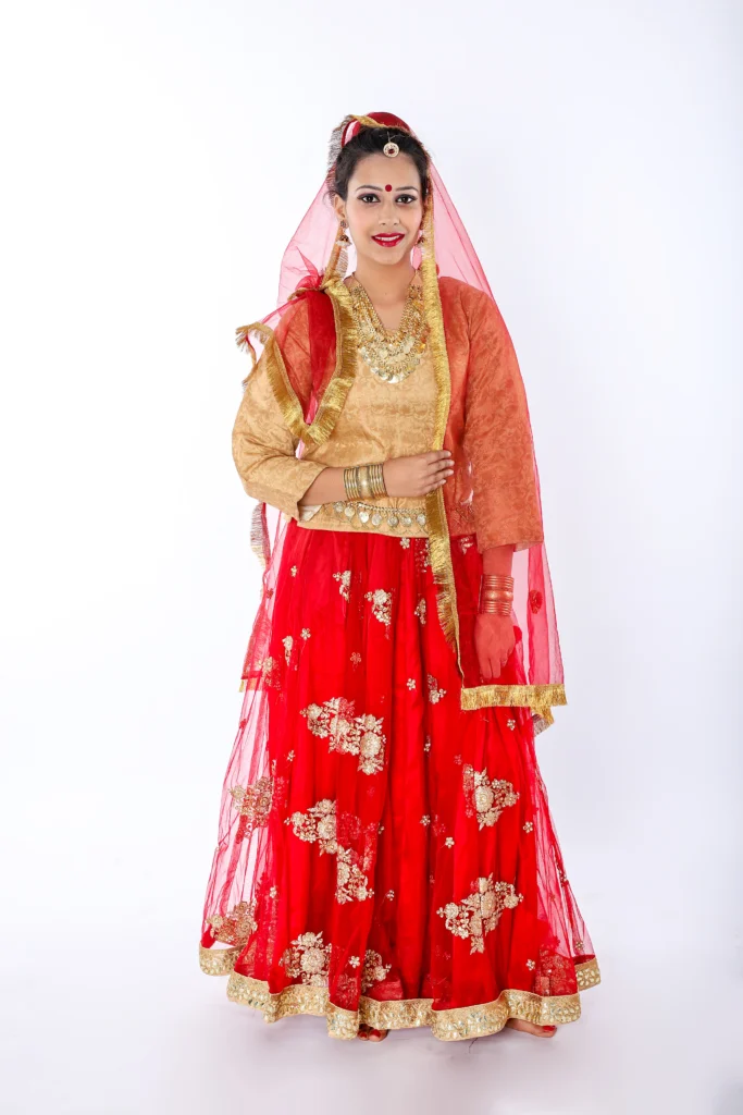 Radhe Makeover/Radha costume making/Radhe dress for fancy dress/Radha  Krishna serial dressup - YouTube
