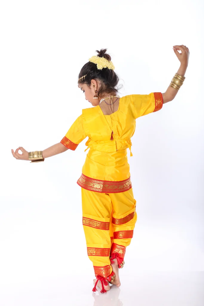 Royal Blue And Pink Classical Dance Bharatanatyam Dress – Sulbha Fashions