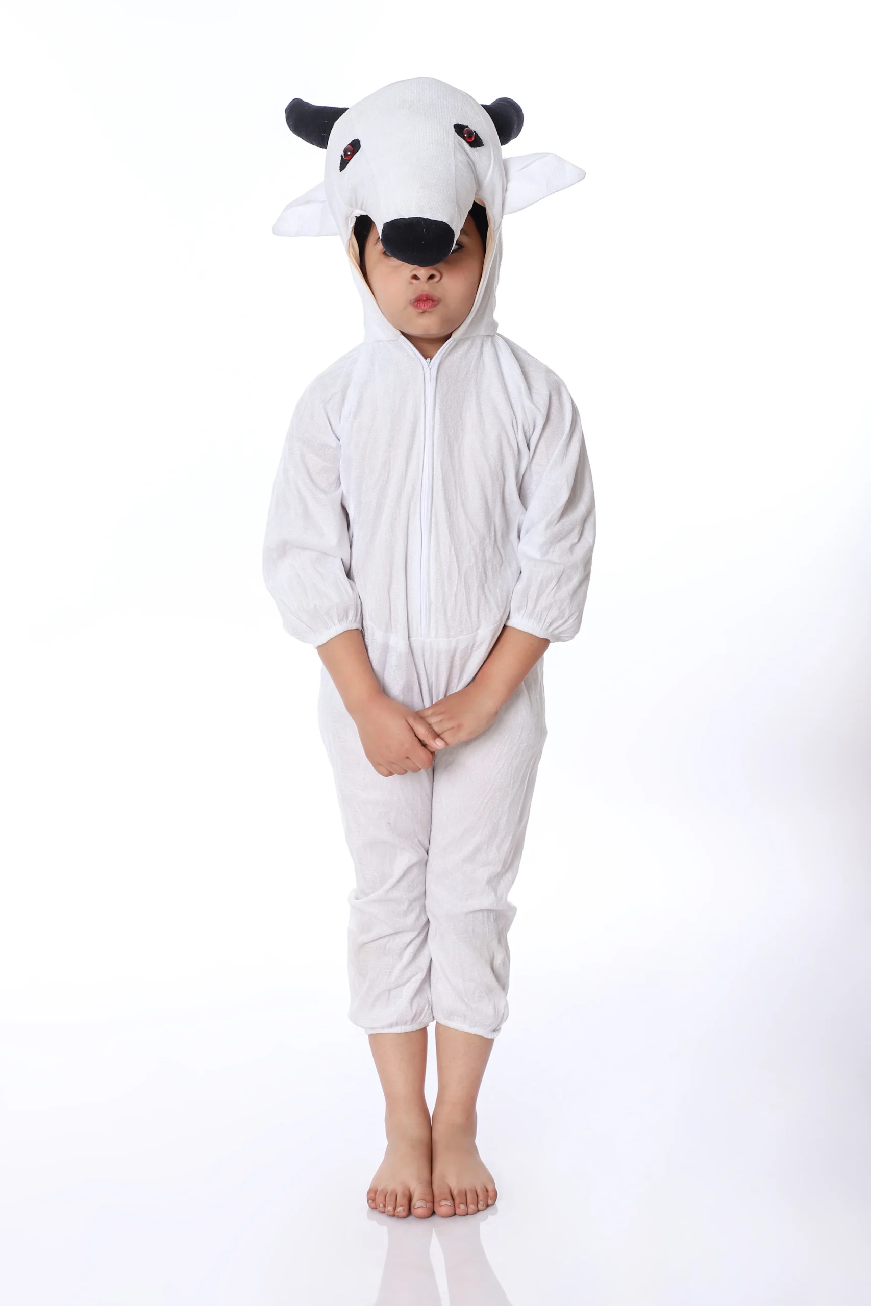Buy Stylish Cotton Blend Golden Solid Animal Fancy Dress For Boys/Girls  Online In India At Discounted Prices