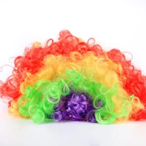 Multi Colour Fancy Dress Joker Wig