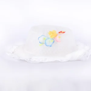 White Color Baby Fancy Cap