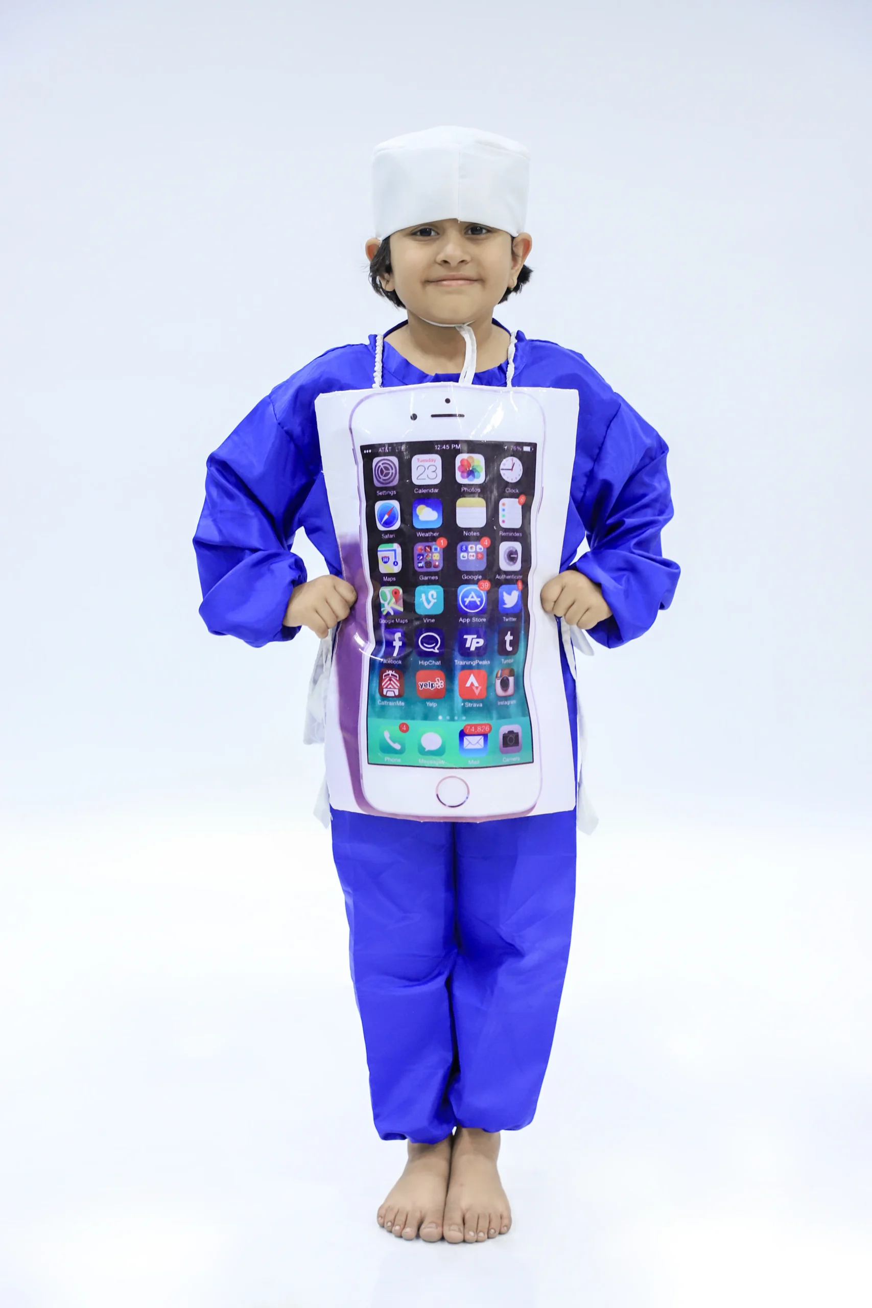 Buy FancyDressWale Polyester Blend Community Helper Costumes For Boys And  Girls (Airhostess|2-3 Years)|Multicolor Online at Low Prices in India -  Amazon.in