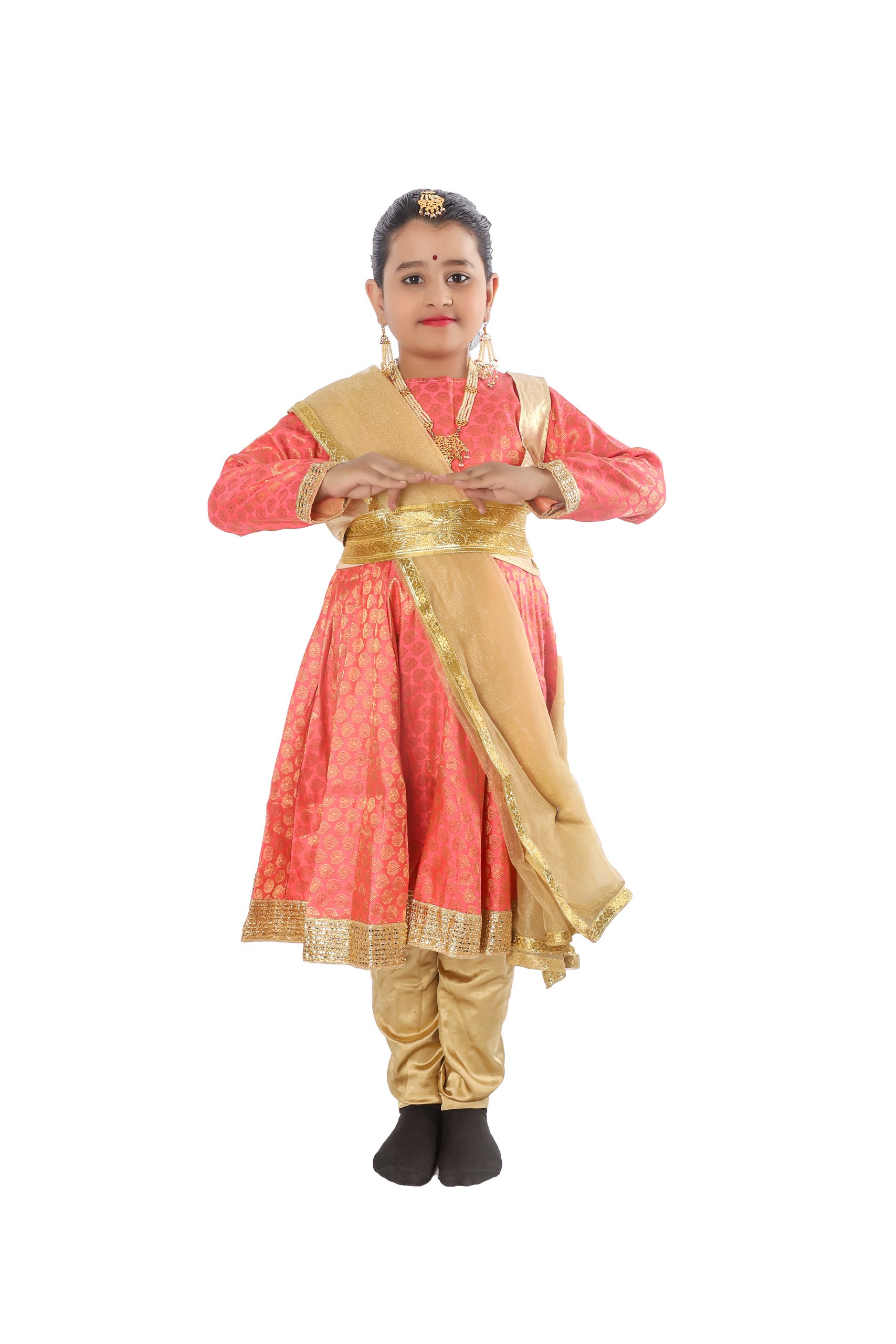 Kathak Dance Dress Anarkali Style