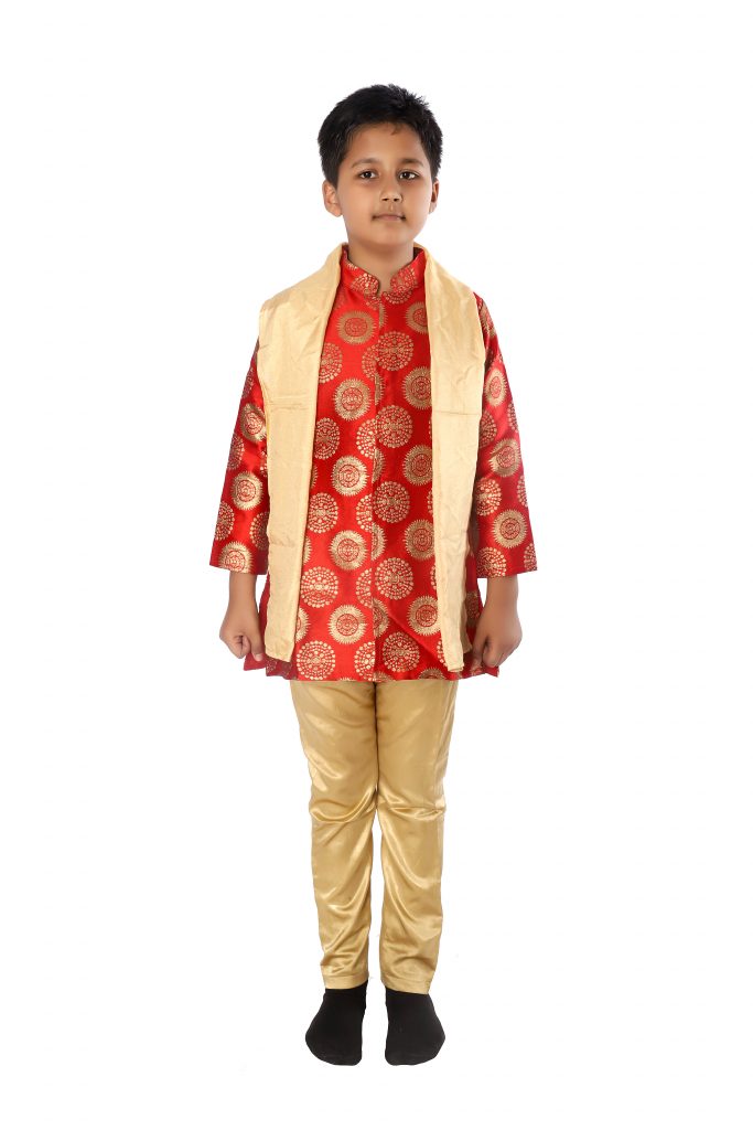 Achkan Churidar Suit for Boy