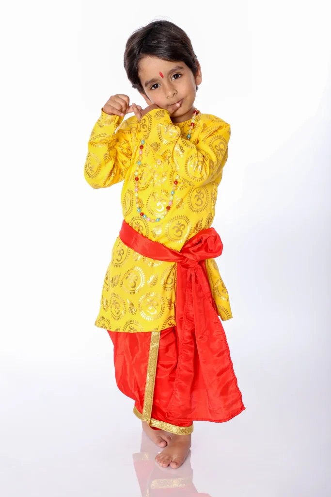 Krishna Dress for Kids, Baby Krishna Dress for Janmashtami with ACCESSORIES  | eBay