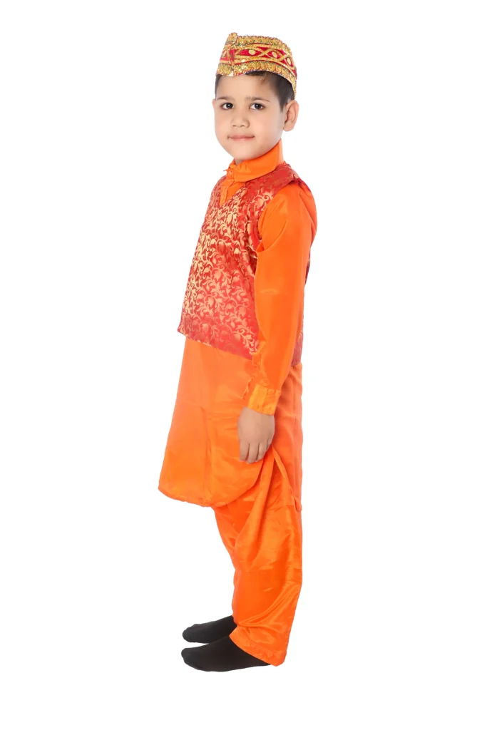 Buy BookMyCostume Kashmiri Pathani suit Indian State Fancy Dress Costume  for Boys and Adults 5-6 years Online at Low Prices in India - Amazon.in