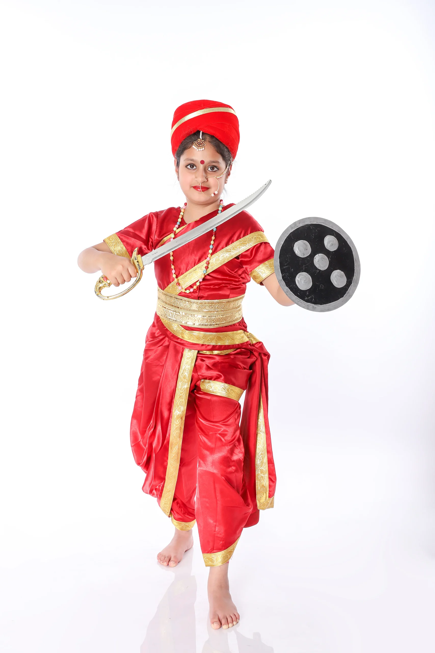 Rani Laxmi Bai Costume at Rs 1,399 / Piece in Ghaziabad | StationeryBazaar