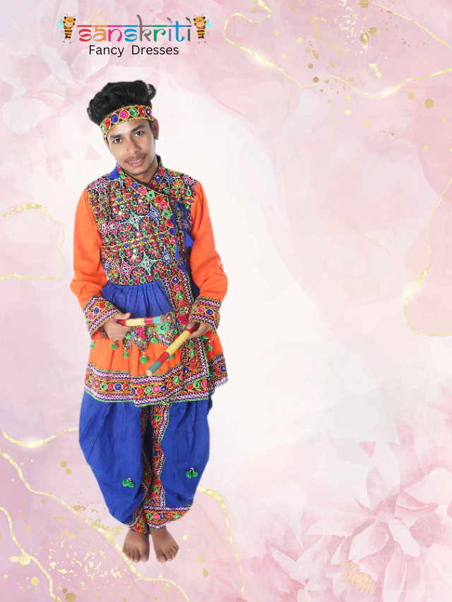 Buy Navratri Multi Color Chaniya Choli Garba Dress Online – Joshindia